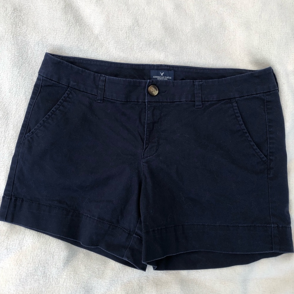American Eagle Midi Chino Shorts